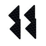 Adhesivos Sujetadores Antideslizantes Triangulares Para Alfombras Pack x 4 Unidades - Image 2