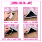 Adhesivos Sujetadores Antideslizantes Triangulares Para Alfombras Pack x 4 Unidades - Image 7