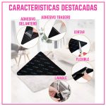 Adhesivos Sujetadores Antideslizantes Triangulares Para Alfombras Pack x 4 Unidades - Image 6