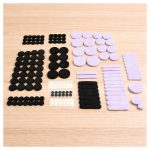 Set de Topes de Fieltro Adhesivos para Muebles x144 Unidades