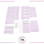 Set de Topes de Fieltro Adhesivos para Muebles x144 Unidades - Image 3