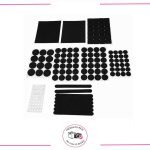 Set de Topes de Fieltro Adhesivos para Muebles x168 Unidades - Image 3