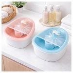 Colador Secador Manual Frutas Verduras con Cepillo Giratorio