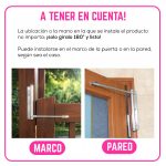 Sistema de Cierre Automático para Puertas Reversible y Muelle Regulable con Accesorios - Image 6