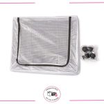 Organizador para el Hogar Pequeño Multiusos Plegable con Manija Cierre y Ruedas - Image 4