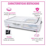 Organizador Grande para el Hogar Multiusos Plegable con Manijas Cierre y Ruedas - Image 6