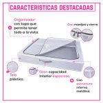Organizador para el Hogar Multiusos Grande Plegable con Manija y Cierre - Image 5