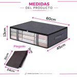 Organizador Plegable Multiusos con Visor, Cierre y Manijas Delanteras - Image 3