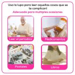 Lupa Rectangular de Lectura Colgante Ajustable Con Soporte Flexible - Image 7