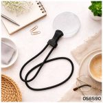 Lupa Redonda de Lectura Colgante Ajustable Con Soporte Flexible