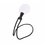 Lupa Redonda de Lectura Colgante Ajustable Con Soporte Flexible - Image 2
