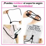 Lupa Redonda de Lectura Colgante Ajustable Con Soporte Flexible - Image 7