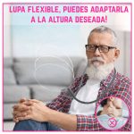 Lupa Redonda de Lectura Colgante Ajustable Con Soporte Flexible - Image 9