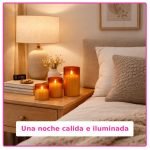 Pack x3 Unidades de Velas LED con Control Remoto Símil Cera - Image 5