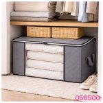 Bolsa Organizadora Extra Grande para Ropa Plegable con Visor Frontal, Cierre y Manijas