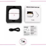 Peine de Cabello Anti Frizz Mini de Bolsillo Portátil Recargable USB-C - Imagen 4