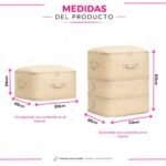 Bolsa Organizadora Para Guardar Ropa Y Edredones Ahorra Espacio - Imagen 2