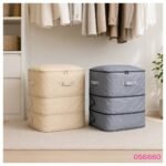 Bolsa Organizadora Para Guardar Ropa Y Edredones Ahorra Espacio