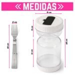 Contenedor Hermético Para Pepinillos Y Aceitunas Sin Goteo - Imagen 2