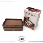 Alhajero Organizador de Joyas/Accesorios con Tres Cajones y Divisores - Image 4