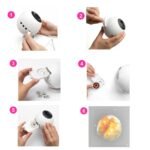 Lámpara Globo Proyector Galaxia Estrellas 12 Discos USB 360 - Image 5