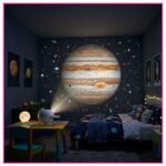 Lámpara Globo Proyector Galaxia Estrellas 12 Discos USB 360 - Image 6