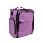 Maletín Organizador Esmaltes/Maquillaje con 48 Compartimentos, Bolsillos y Correa Ajustable - Image 2