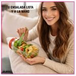 Frasco Ensalada Hermético con Capas Verticales y Tapa Bowl - Imagen 8