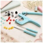 Kit para Colocar Broches Tipo Snap Ojales Botones con Pinza Metálica - Imagen 4