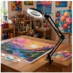 Lámpara De Escritorio Con Lupa Y Luz Led Regulable - Imagen 5