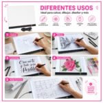 Tablero de Luz LED para Calcar, Dibujar y Diseñar Micro-USB - Imagen 6