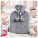 Bolsa De Agua Caliente Con Funda Removible Alivio Dolores - Imagen 5