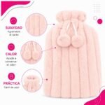 Bolsa De Agua Caliente Suave Para Cama Sillon Y Viaje - Imagen 8