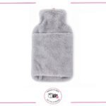 Bolsa de Agua Caliente 2 Litros Con Funda de Peluche Tapa a Rosca - Imagen 3