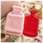 Bolsa de Agua Caliente 2 Litros Con Funda de Peluche Tapa a Rosca - Imagen 6