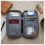 Porta Documentos De Viaje Para Pasaportes y Tarjetas con Cierre - Imagen 10