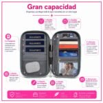 Porta Documentos De Viaje Para Pasaportes y Tarjetas con Cierre - Imagen 6