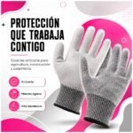 Guantes Anticorte Para Trabajo Profesional Seguro 15 Pares Reutilizables De Alta Resistencia - Imagen 5