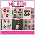 Imanes Decorativos con Diseño de Discos de Vinilo Retro – Set x4 - Imagen 6