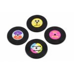 Imanes Decorativos con Diseño de Discos de Vinilo Retro – Set x4 - Imagen 2