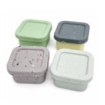 Set de 4 Contenedores Tuppers de Silicona Reutilizables Multiusos - Imagen 2