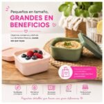Set de 4 Contenedores Tuppers de Silicona Reutilizables Multiusos - Imagen 8