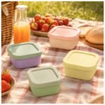 Set de 4 Contenedores Tuppers de Silicona Reutilizables Multiusos - Imagen 9