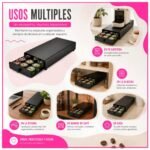 Cajón Organizador Dolce Gusto Para 24 Cápsulas De Café Hogar - Imagen 6
