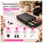 Cajón Organizador Dolce Gusto Para 24 Cápsulas De Café Hogar - Imagen 8