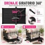 Organizador Secaplatos Doble Nivel Para Cocina Moderna - Imagen 13