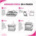 Organizador Secaplatos Doble Nivel Para Cocina Moderna - Imagen 7