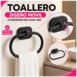 Pack 4 Accesorios Para Baño Adhesivos Sin Taladro Hogar - Imagen 5