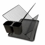 Escurreplatos Secaplatos Escurridor Plegable Negro Tijera - Imagen 3