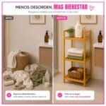 Estante Organizador de Bambú con 3 Niveles - Imagen 7